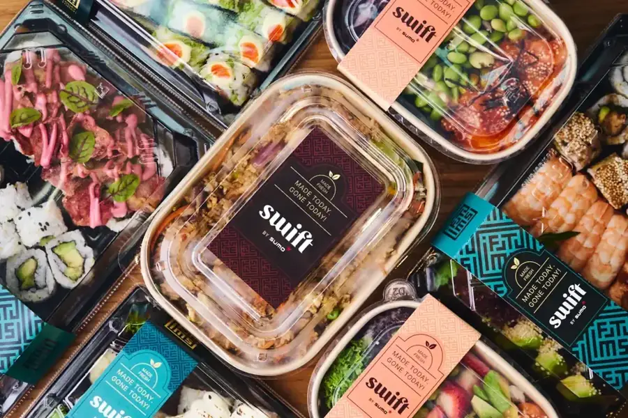 Swift by Sumo sushi spread